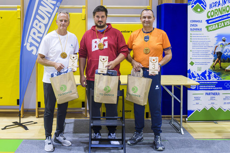 DRŽAVNO PRVENSTVO V ŠTRBUNKU CORNHOLE zmagovalci posamično Foto Marko Gašparovič